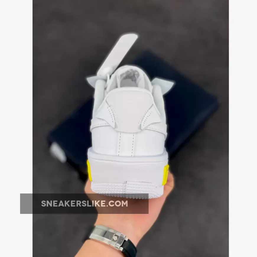 Nike Air Force 1 Fontanka White Photon Dust DA7024-101 / air force 1 fontanka white yellow