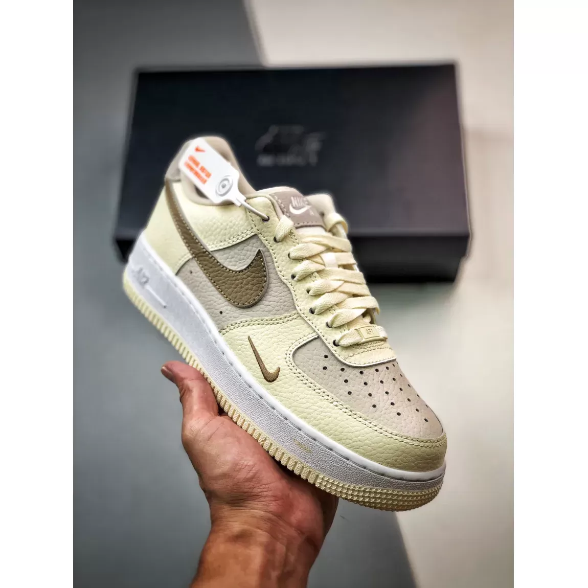 Nike Air Force 1 Low 'Fossil Grey' - nike air force 1 low fossil grey