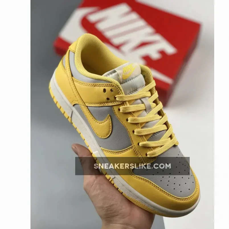 Nike Dunk Low Light Bone/Sail/Citron Pulse