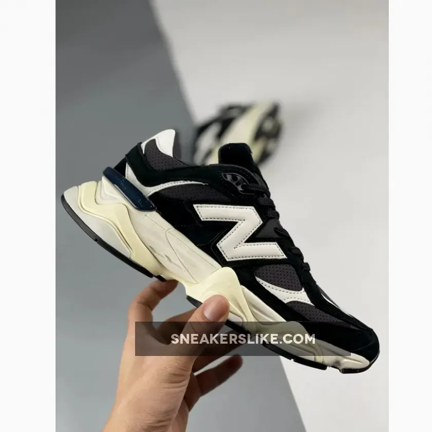 Black And White New Balance - New Balance 9060 Black White U9060AAA
