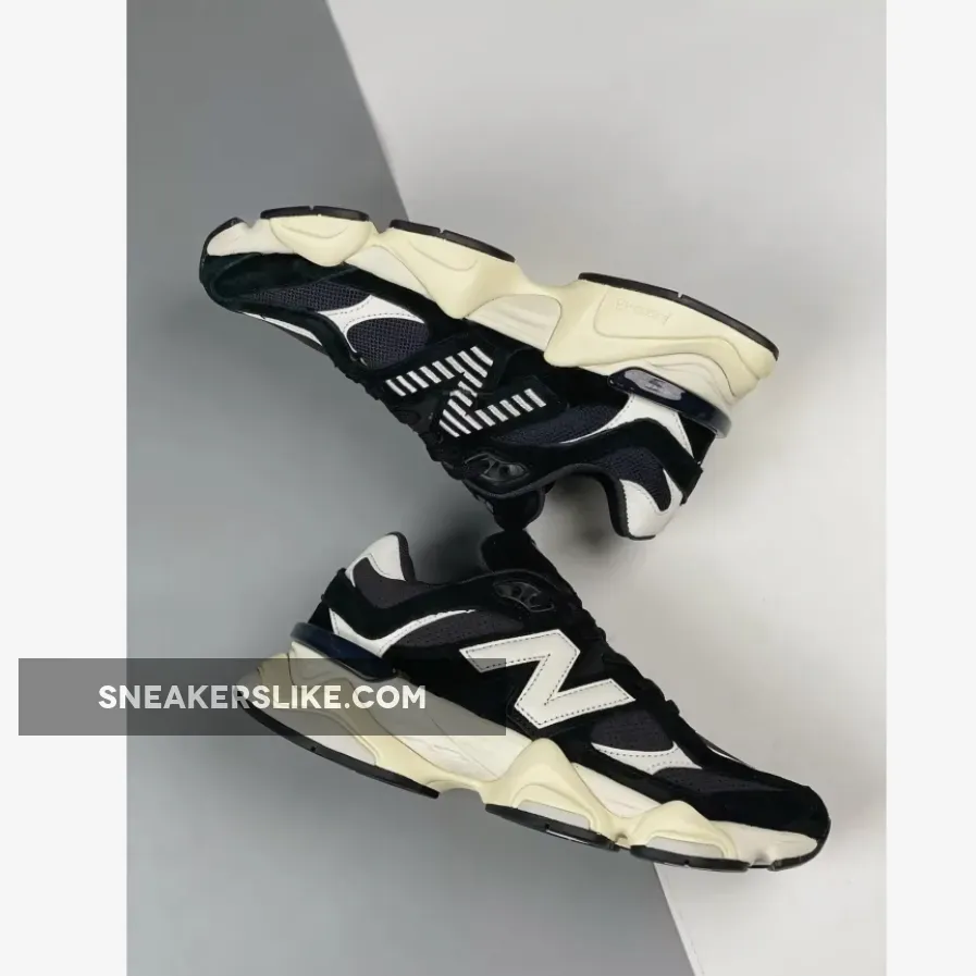 Black And White New Balance - New Balance 9060 Black White U9060AAA