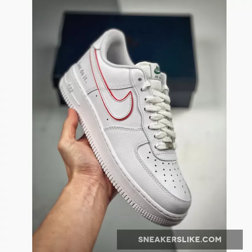 Nike Air Force 1 Low Just Do It White DQ0791-100 / air force 1 just do it white