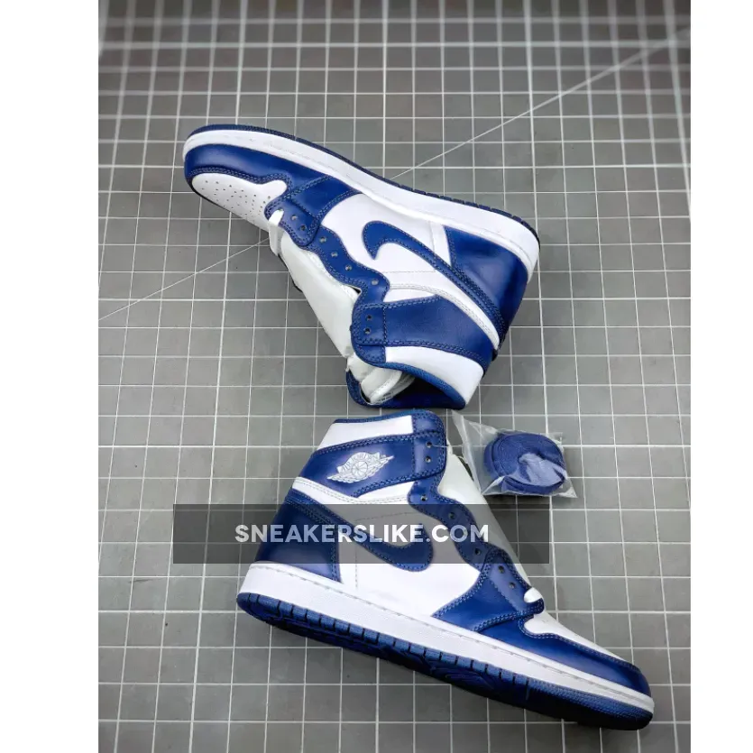 Jordan 1 Blue Storm Air Jordan 1 Retro High OG White/Storm Blue