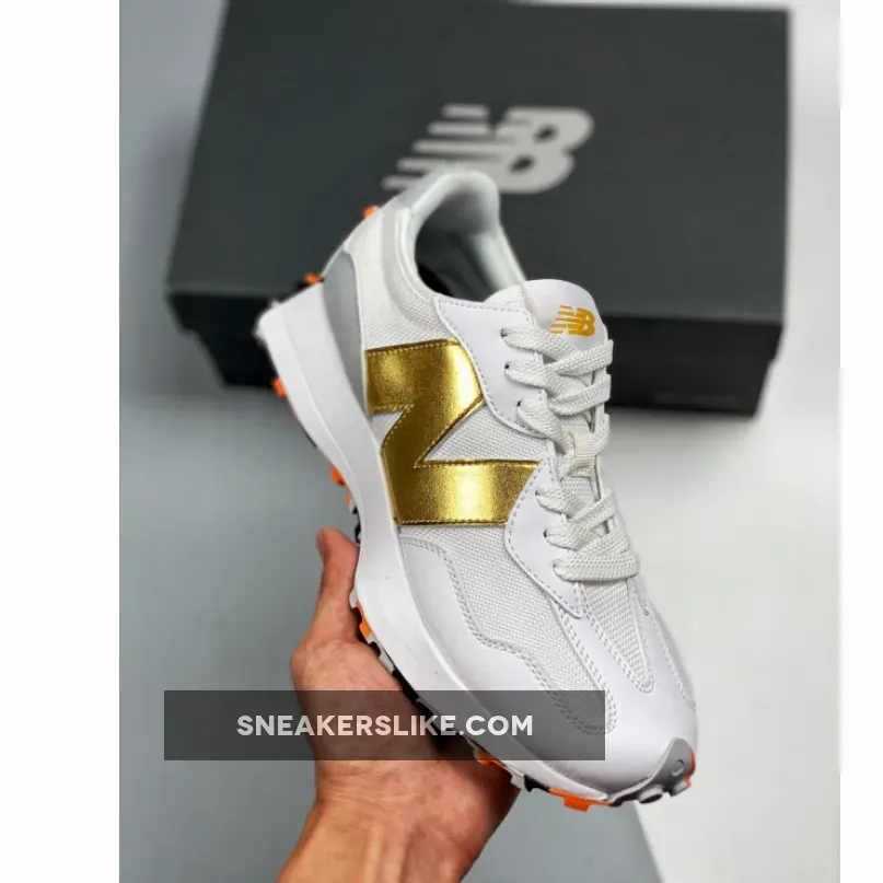 New Balance 327 White Gold Grey / new balance 327 white and varsity gold