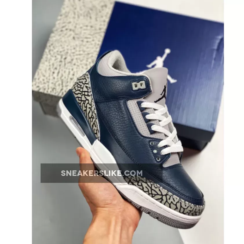 Air Jordan 3 Retro 'Georgetown' CT8532-401 Georgetown 3 Jordans