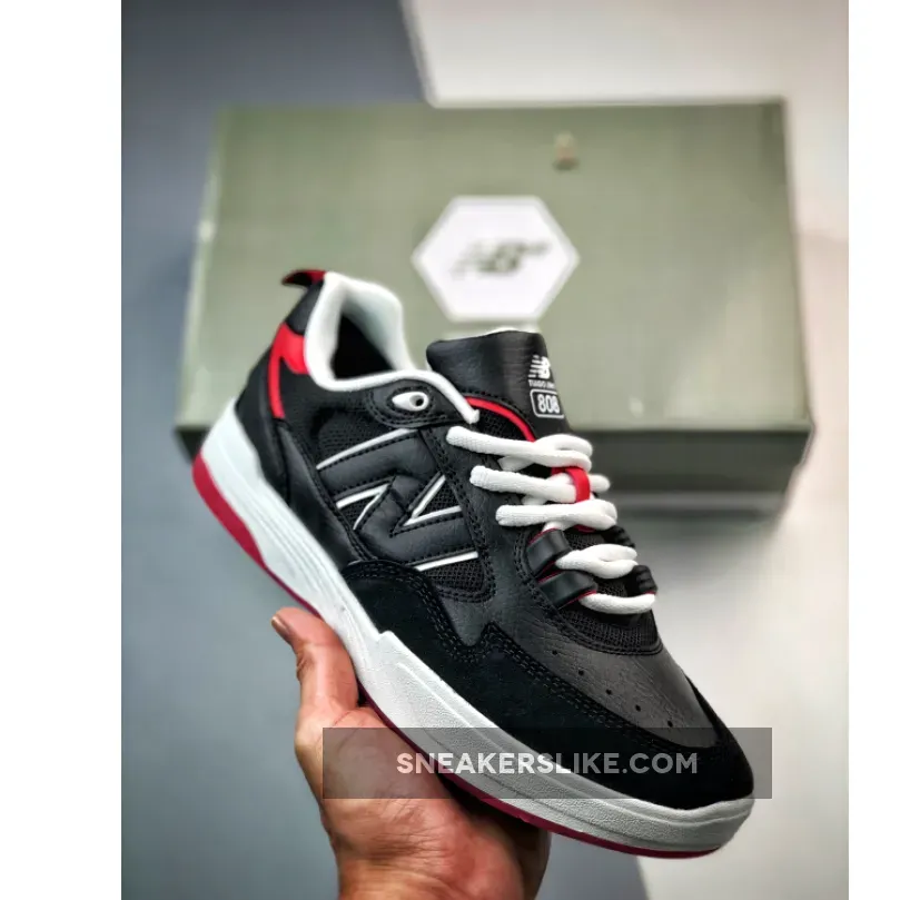New Balance Numeric 808 Tiago Lemos Black Red