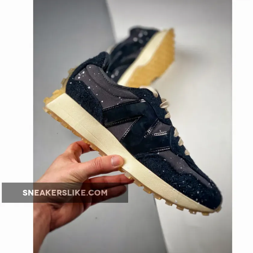 Joshua Vides X New Balance 327 Black/White / Joshua Vides New Balance