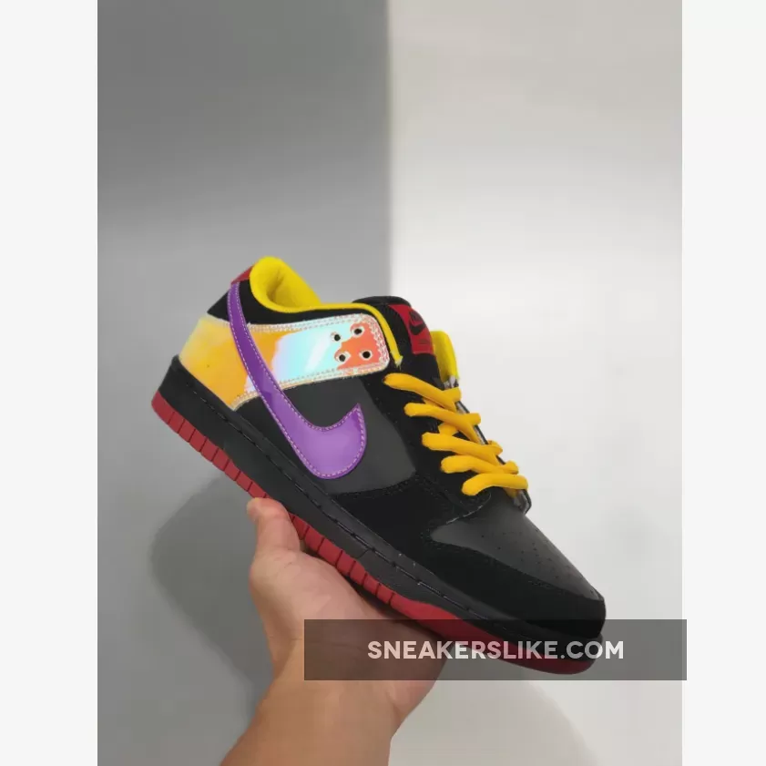 Nike SB Dunk Low Pro Black/Deep Violet 304292-052 Online