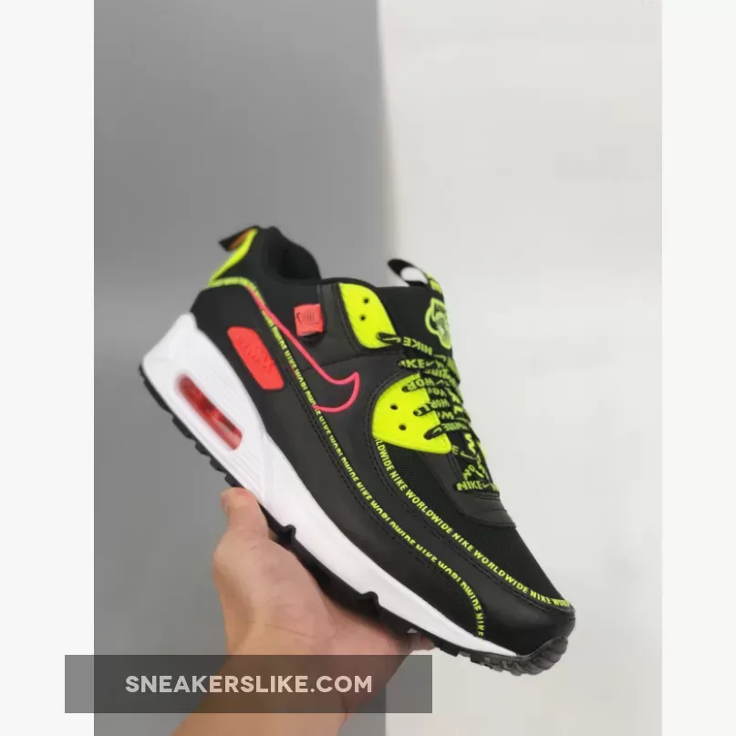 Nike Air Max 90 SE 'Worldwide' Black CZ6419-100-1 Outlet