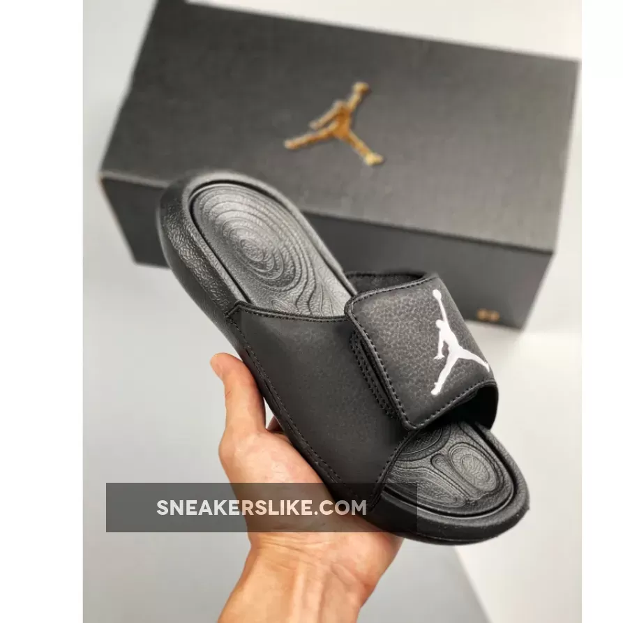 Air Jordan Hydro 6 Sandals All Black - sandals jordan sale