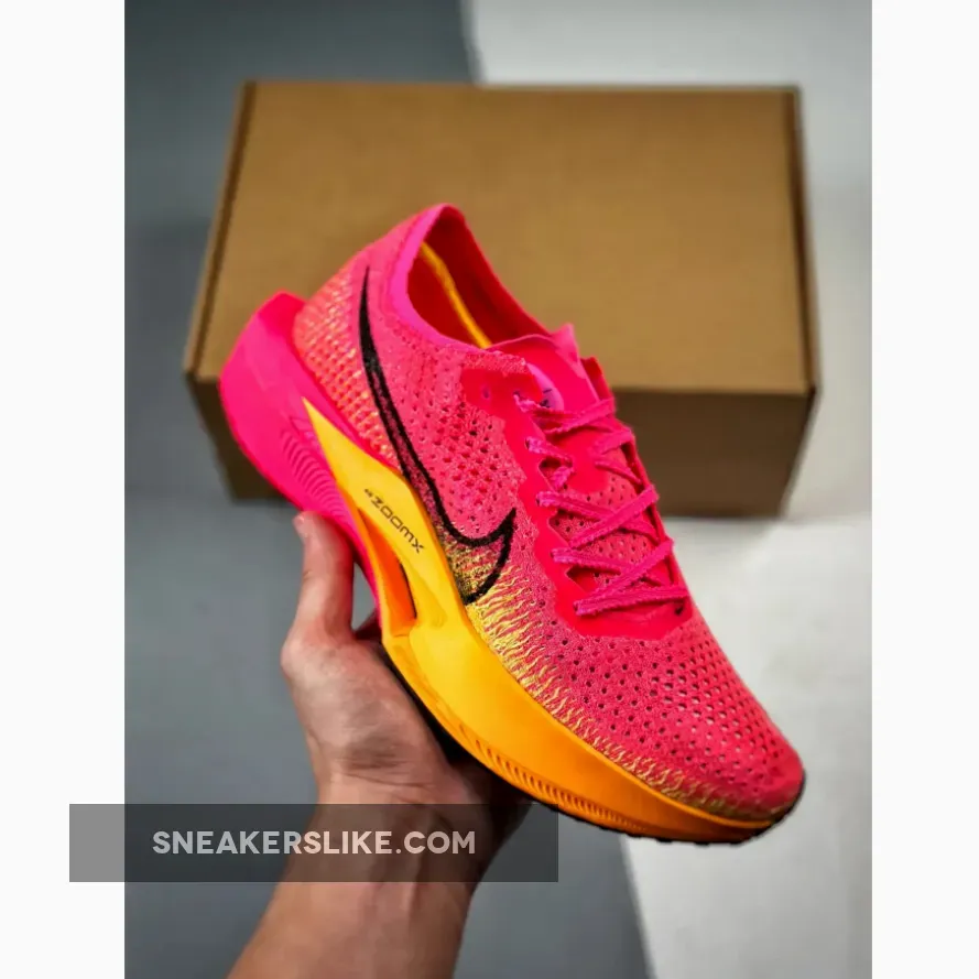 Nike ZoomX VaporFly 3 Hyper Pink/Laser Orange/Black - Vaporfly 3 Pink DV4129-600