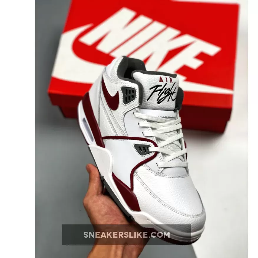 Nike Air Flight 89 Team Red Basketball Shoes