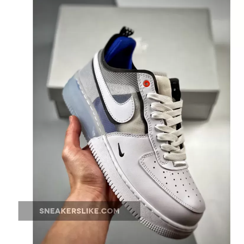 Nike Air Force 1 Low React White DH7615-101 Nike Air Force 1 React White