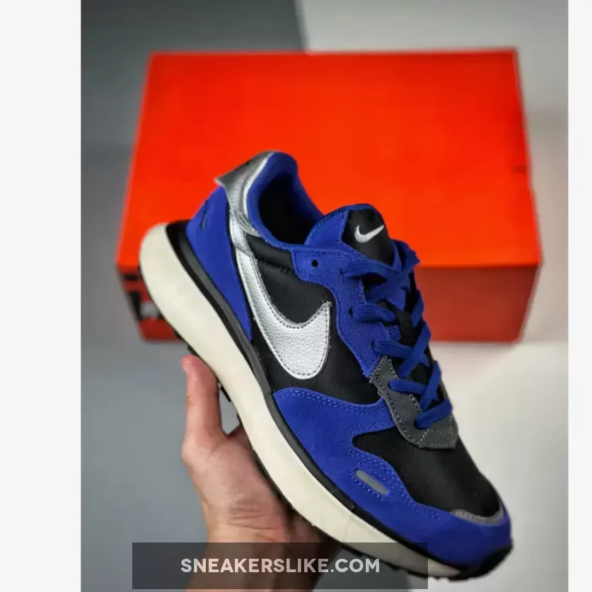 Nike Phoenix Waffle Blue Black Silver Brand New FD2196-500