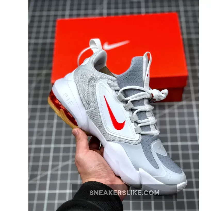 Nike Air Max Alpha Savage White/Wolf Grey-Red AT3378-030 For Sale