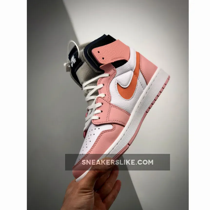 Cactus Flower Jordan 1 / Air Jordan 1 Zoom Comfort Pink Glaze/Cactus Flower-White