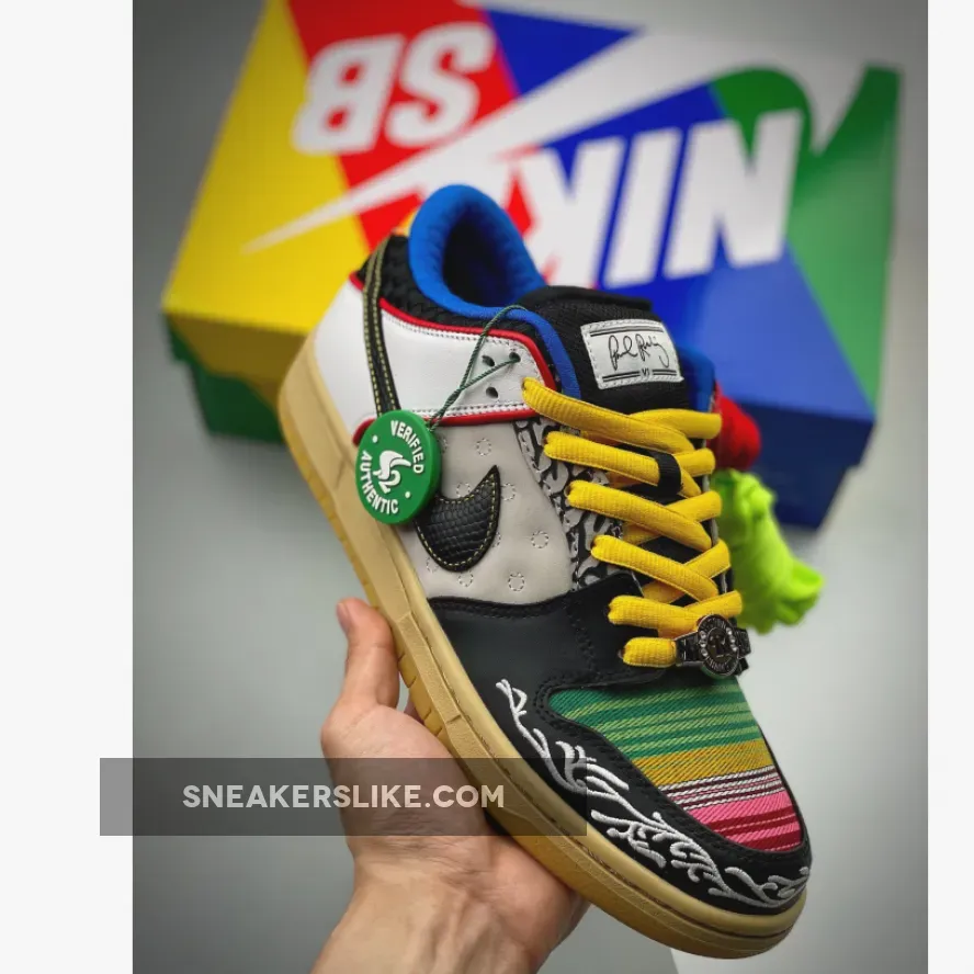 Nike SB Dunk Low 'What The P-Rod' CZ2239-600 / paul rodriguez dunks