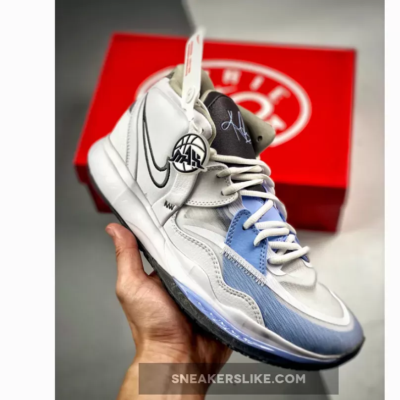 Nike Kyrie Infinity 'Smoke And Mirrors' White/Iron Grey/Light Marine / kyrie infinity smoke and mirrors