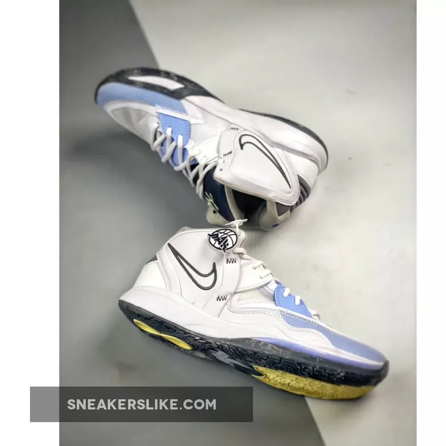 Nike Kyrie Infinity 'Smoke And Mirrors' White/Iron Grey/Light Marine / kyrie infinity smoke and mirrors