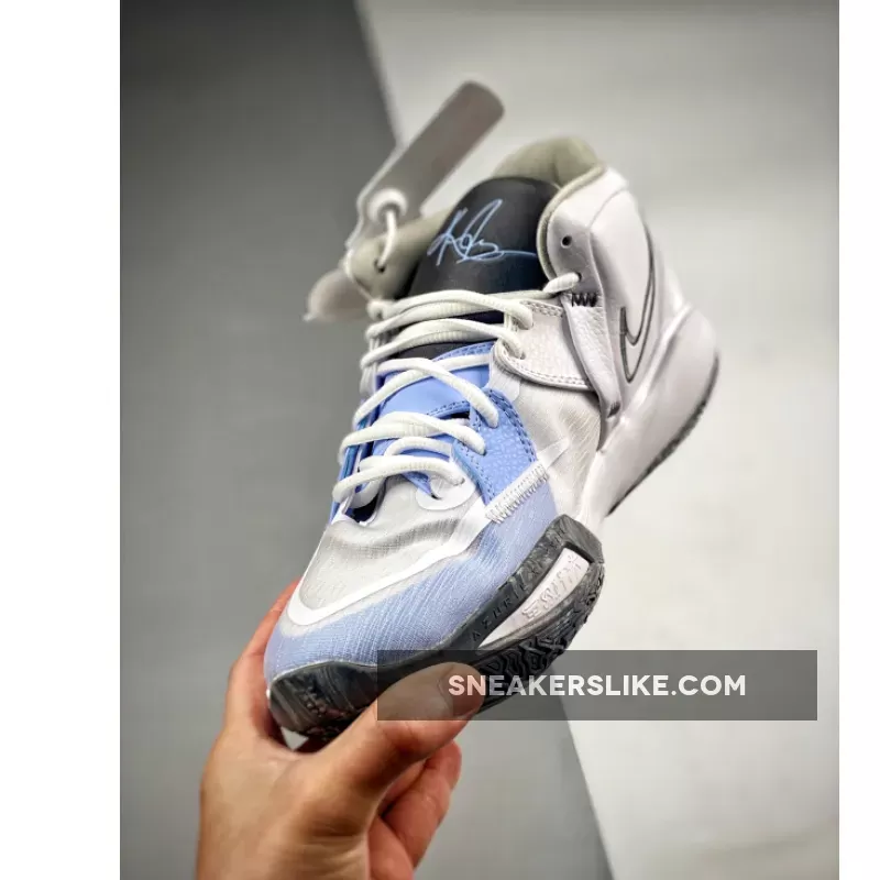 Nike Kyrie Infinity 'Smoke And Mirrors' White/Iron Grey/Light Marine / kyrie infinity smoke and mirrors