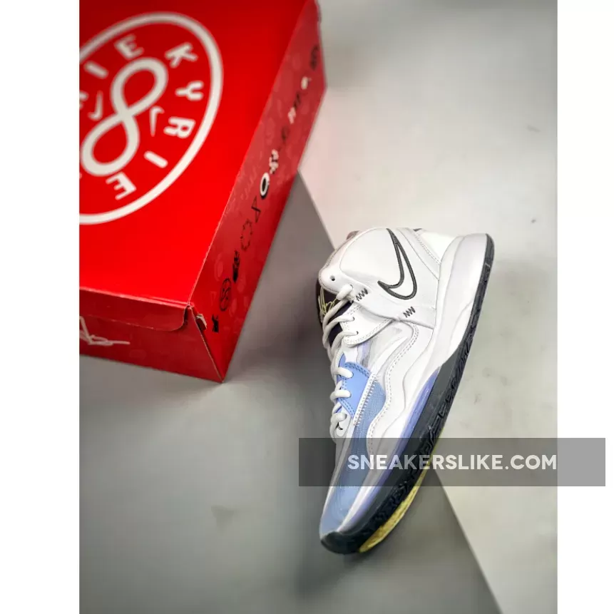Nike Kyrie Infinity 'Smoke And Mirrors' White/Iron Grey/Light Marine / kyrie infinity smoke and mirrors