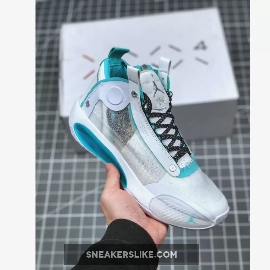 Air Jordan 34 'Snow Leopard' White/Aurora-Metallic Silver air jordan 34 snow leopard