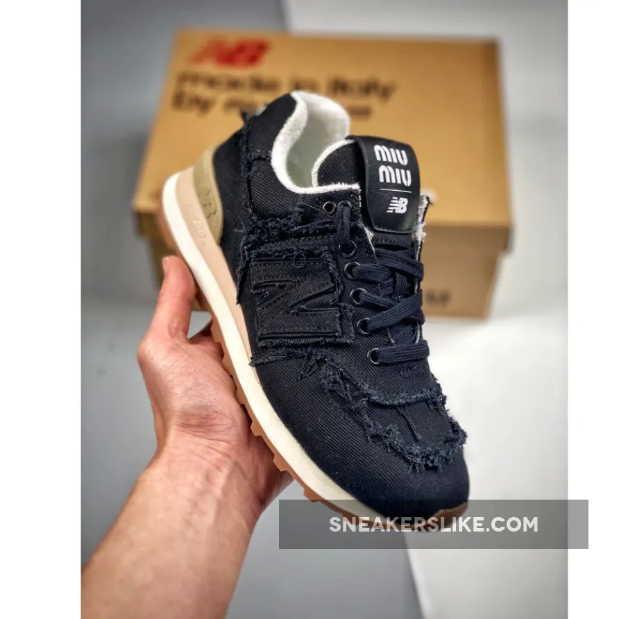 Miu Miu x New Balance 574 Denim Royal Blue 'miu miu newbalance'