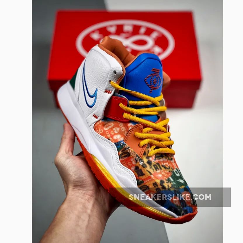 Nike Kyrie 8 White Multi-Color 'kyrie multicolor'