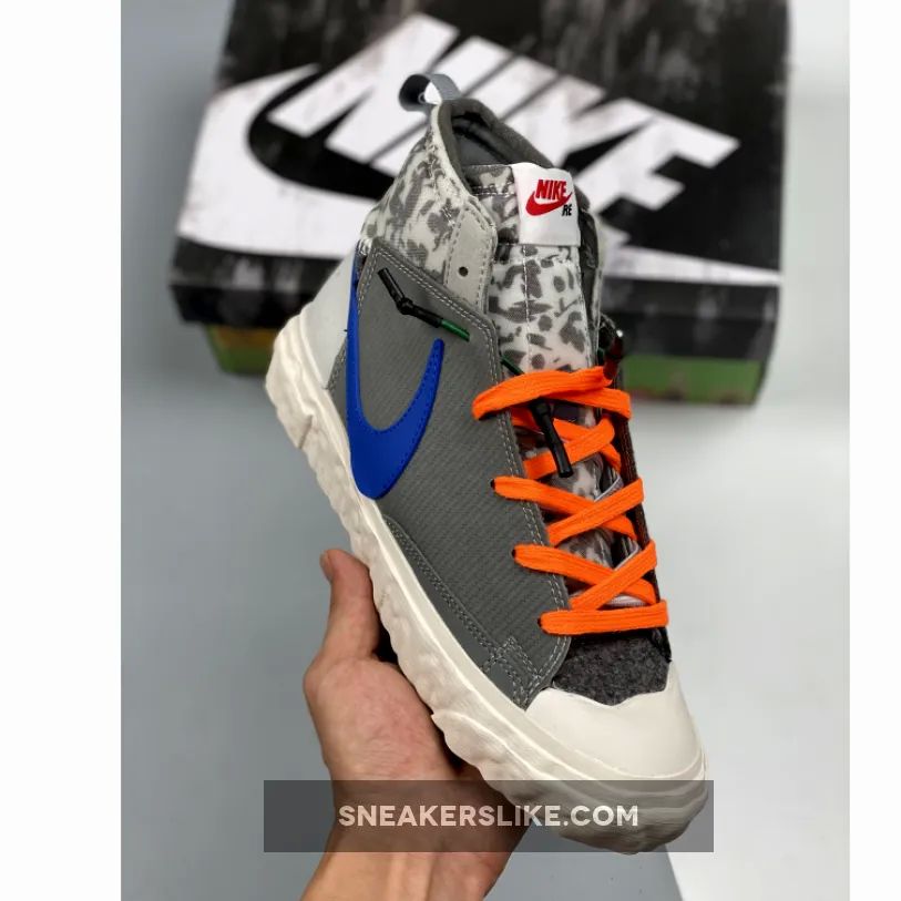 READYMADE x Nike Blazer Mid Grey White 'nike ready made'