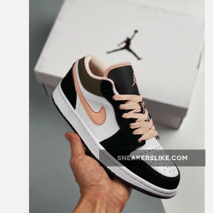 Air Jordan 1 Low Peach Mocha New Releases