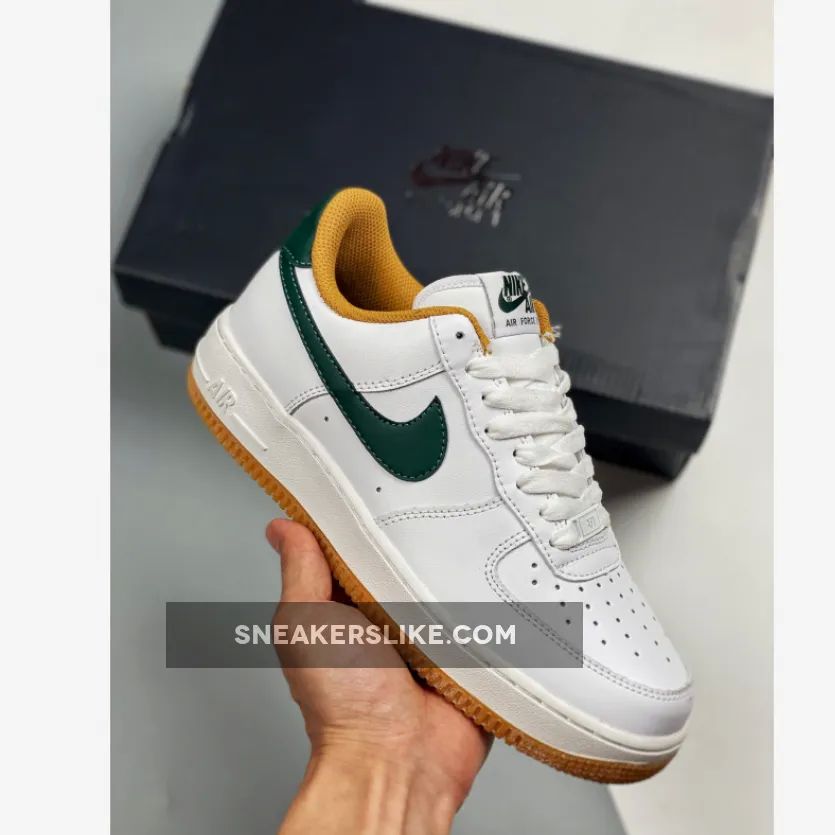 Nike Air Force 1 ’07 LX White Yellow Green 'yellow and green nike'