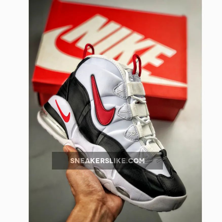 Nike Air Max Uptempo 95 White Red New Releases