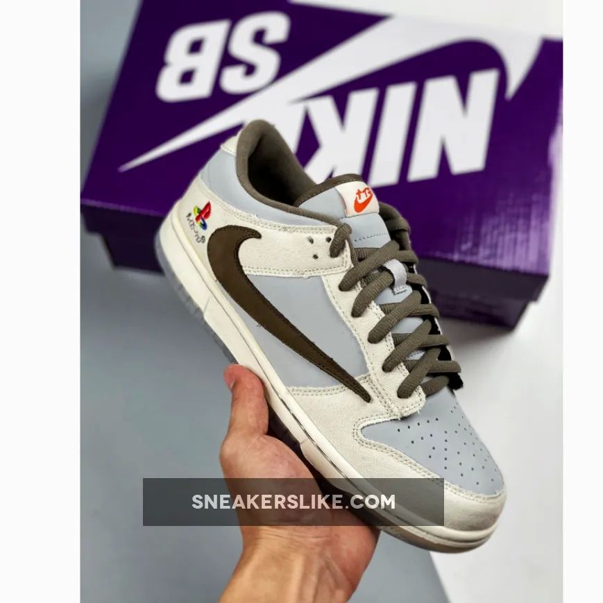 Travis Scott X PlayStation X Nike Dunk Low Grey Online