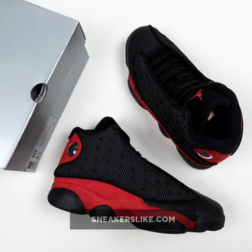 Air Jordan 13 'Bred' Black/True Red-White 414571-004 New Releases