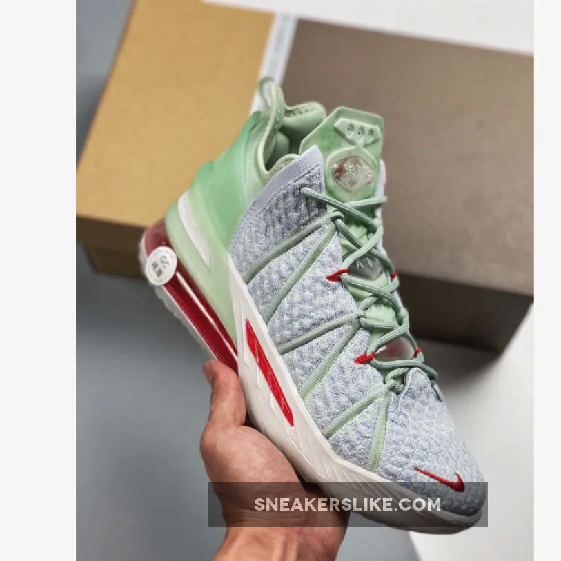 Glow in the dark x Nike LeBron 18 ‘Empire Jade’ DB7644-002 'lebron glow in the dark'
