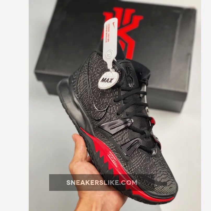 Nike Kyrie 7 ‘Bred’ Black Red 'kyrie 7 black red'