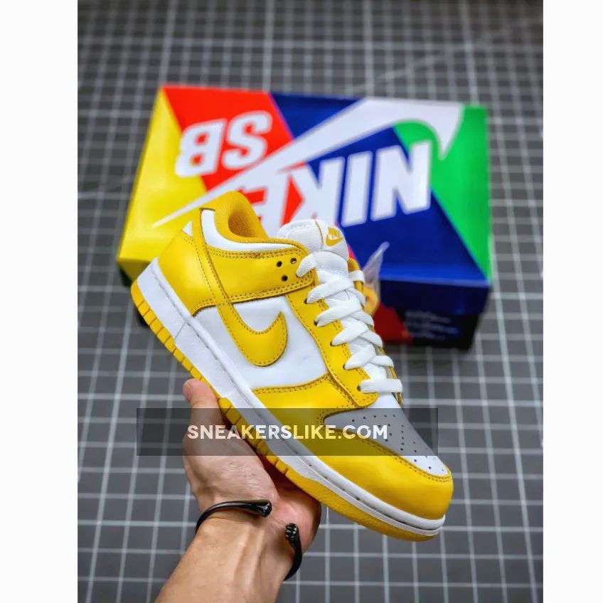 Nike SB Dunk Low Yellow White Restock