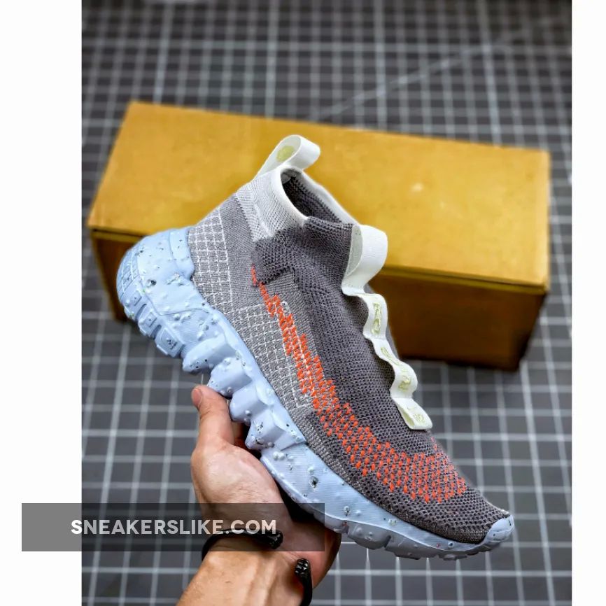 mens nike space hippie 02 vast grey hyper crimson