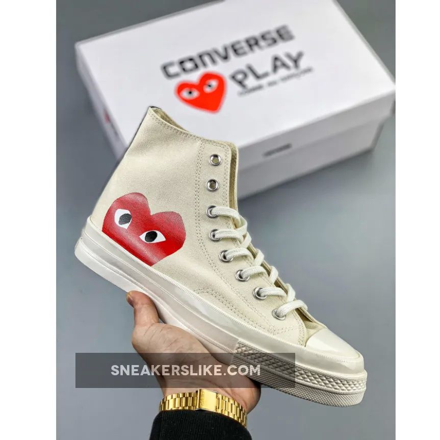 COMME Des GARCONS X Converse Chuck Taylor All Star 70 White Online