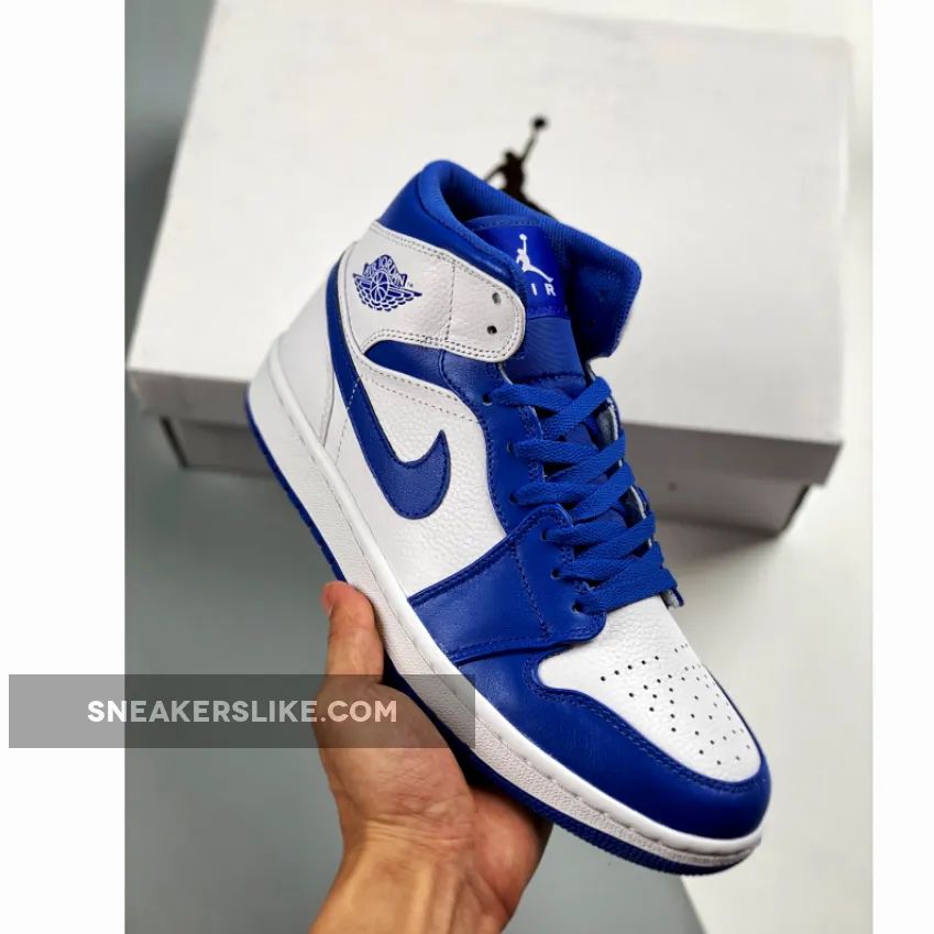 air jordan 1 low white hyper royal