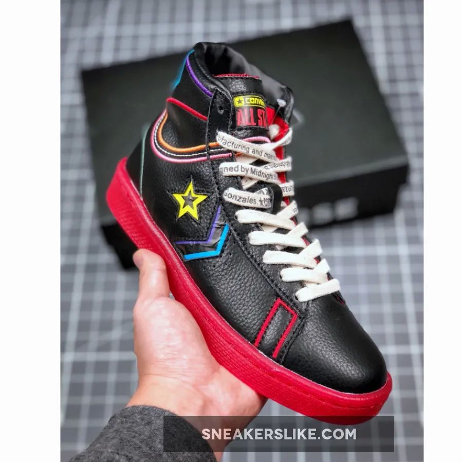 Converse Pro Leather Chinese New Year Black/Gym Red Restock