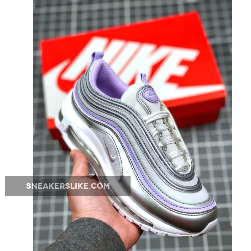 Nike Air Max 97 SE Grey Silver Purple White Online