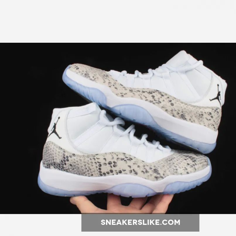 Air Jordan 11 High 'White Snakeskin' 2019 Hot! 'snakeskin 2019'