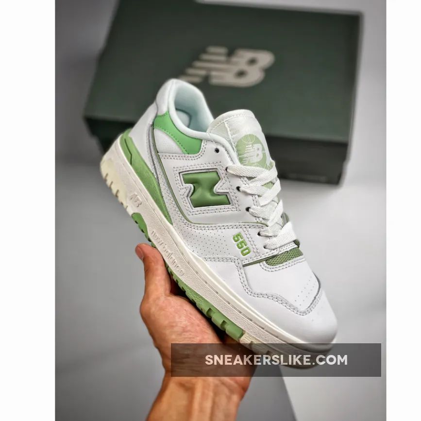 New Balance 550 White Mint Green 'new balance 550 green women's