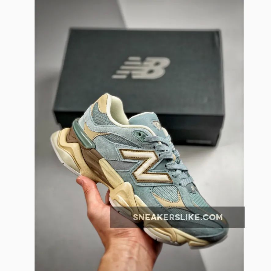 New Balance 9060 Blue/Beige-Brown Online