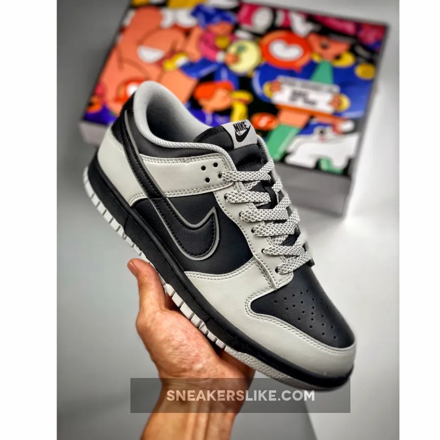 Custom Nike Dunk Low Black White Online