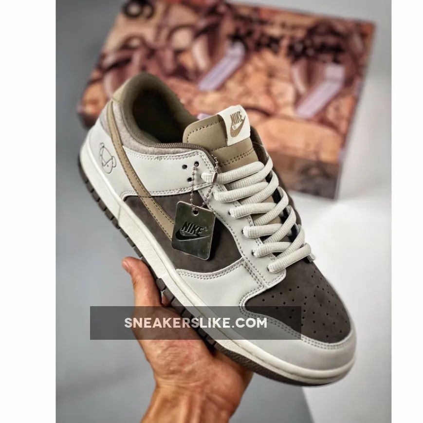 Custom Nike Dunk Low White Mocha 1666951025 New Releases