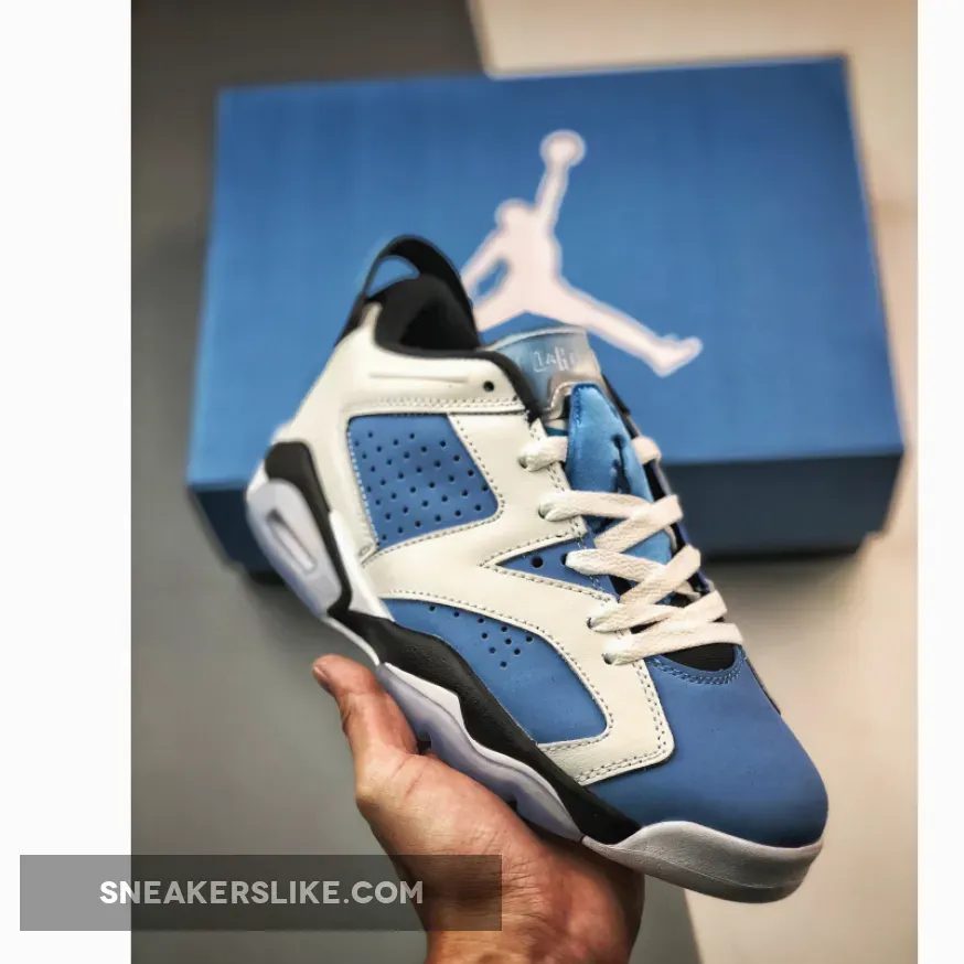Air Jordan 6 Low White University Blue 1672585766 Restock