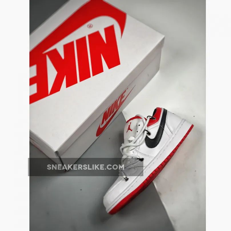 Custom Air Jordan 1 Low White University Red Black 'air jordan 1 low se - white/metallic gold-university red' Custom Air Jordan 1 Low White University Red Black 'air jordan 1 low se - white/metallic gold-university red'