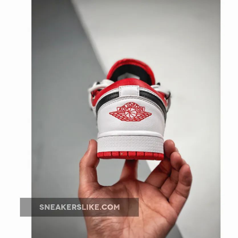 Custom Air Jordan 1 Low White University Red Black 'air jordan 1 low se - white/metallic gold-university red' Custom Air Jordan 1 Low White University Red Black 'air jordan 1 low se - white/metallic gold-university red'